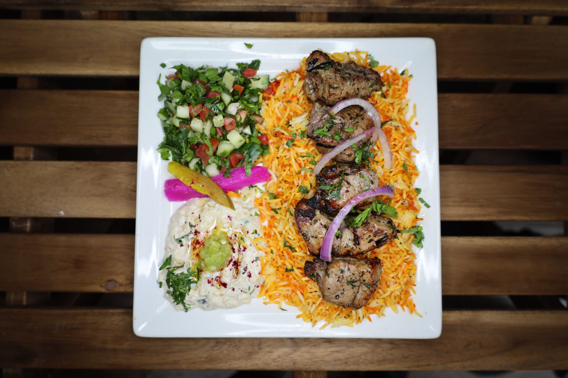 Mansaf platter